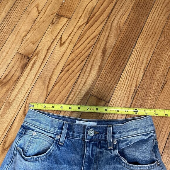 SLVRLAKE Beatnik High Rise Slim Jean in Trouble Maker Blue Size 28 - Picture 9 of 10